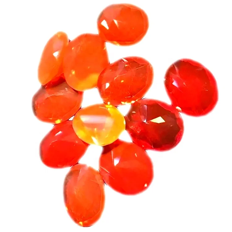 Натуральный Эфиопский Уэло огненный опал Овальный