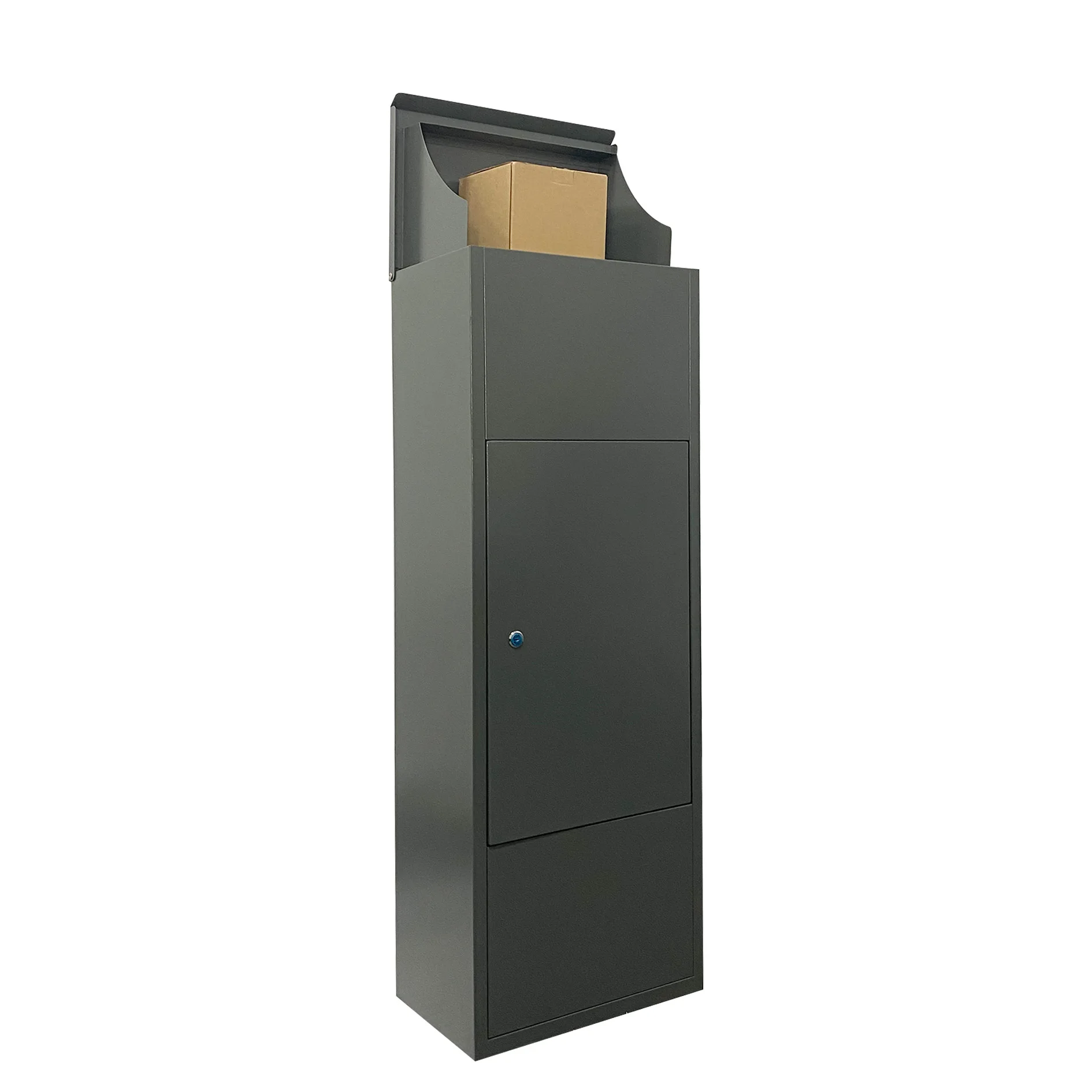 Chambered Package Delivery Parcel Mail Drop Box for Porch Modern Parcel Box Factory Direct Drop