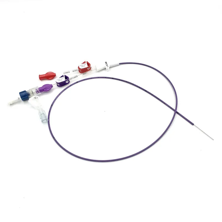 Wholesale Customized Good Quality 3F Single Lumen 3.0 Ml/sec < 0.5 Ml PICC Catheter PICC Line Kit