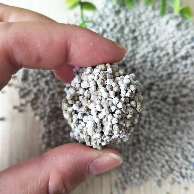 Factory Directly Sale Cat Cleaning Bulk Ball Shaped Bentonite Clumping Cat Sand