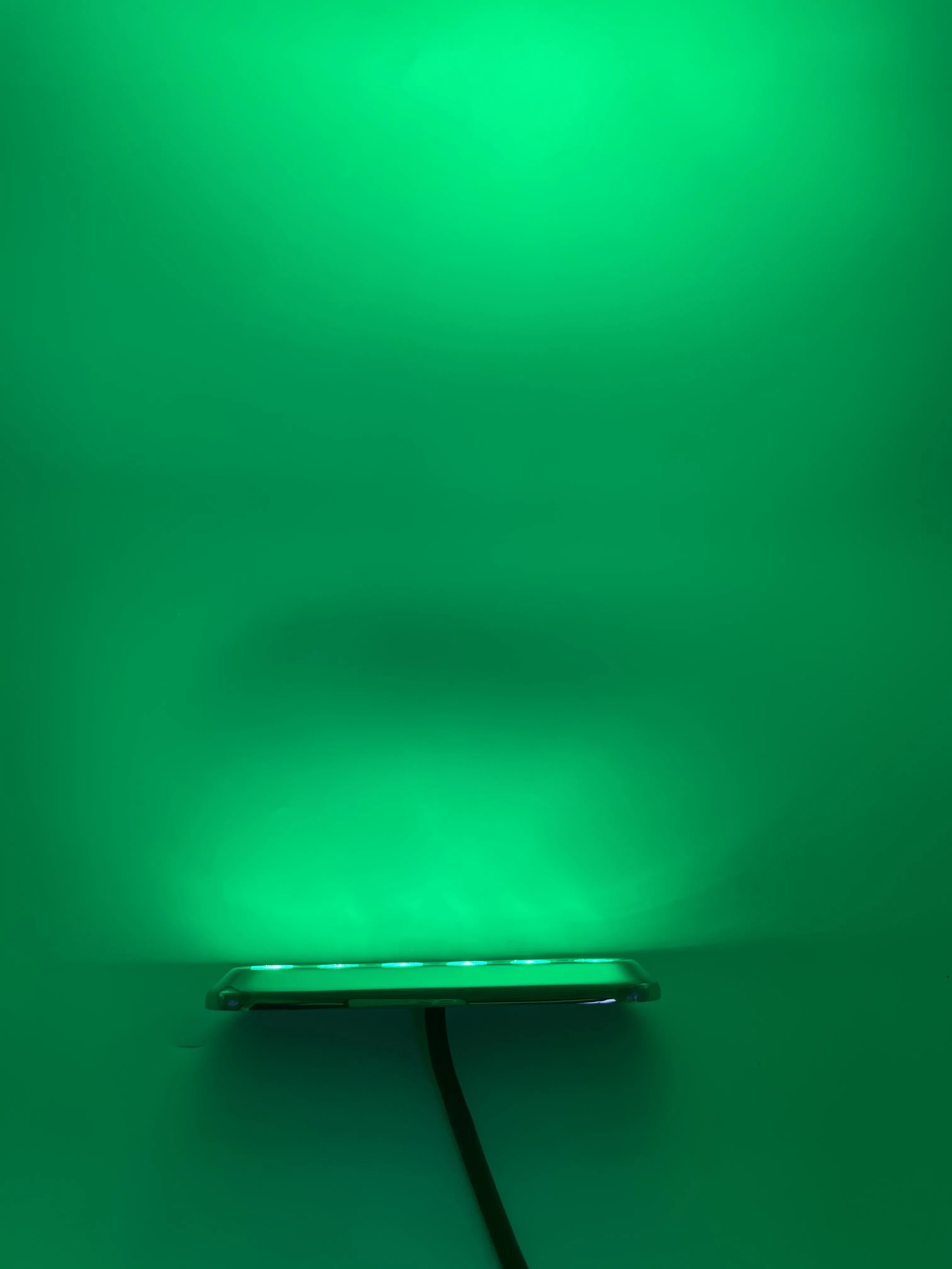 Yuefa 60W RGB RGBW Multiple Color RF Wireless Remote Control Ocean Submarine Transom IP68 Yacht Marine LED Boat Underwater Light