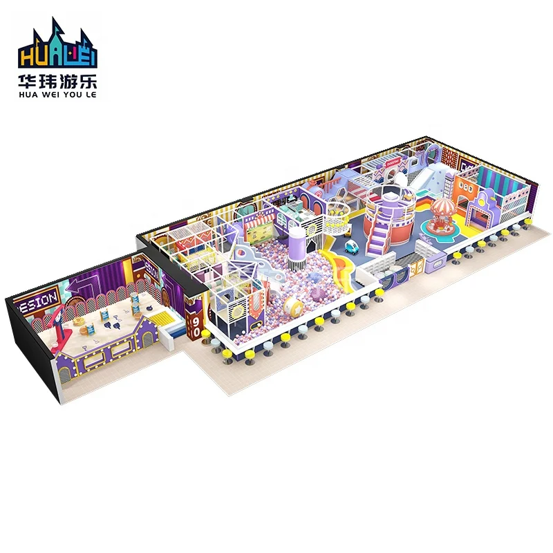 Customized High Quality Commercial Playground Eco-friendly Small Indoor Playground