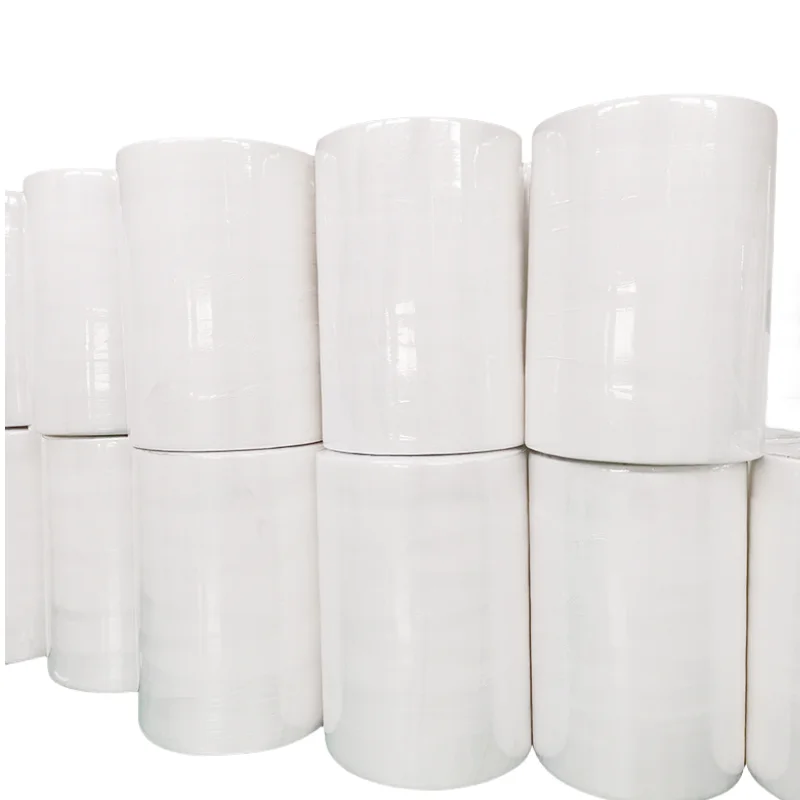 Wet Wipes Non Woven Viscose Polyester Spunlace Fabric Raw Materials Bamboo Non Woven Dry Face Towels