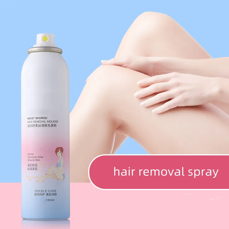 jiajie wholesale hair removal spray Gentle Foaming Hair Removal Cream Mousse