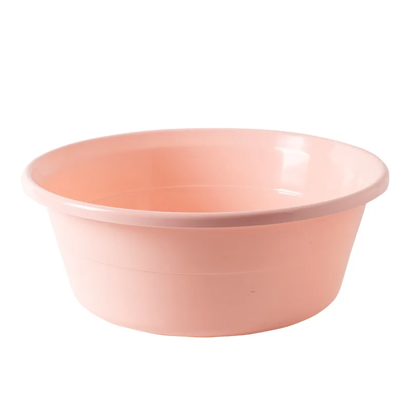 Durable Round Shape Various Size Plastic Basin Household Bathroom Plastic Wash Basin