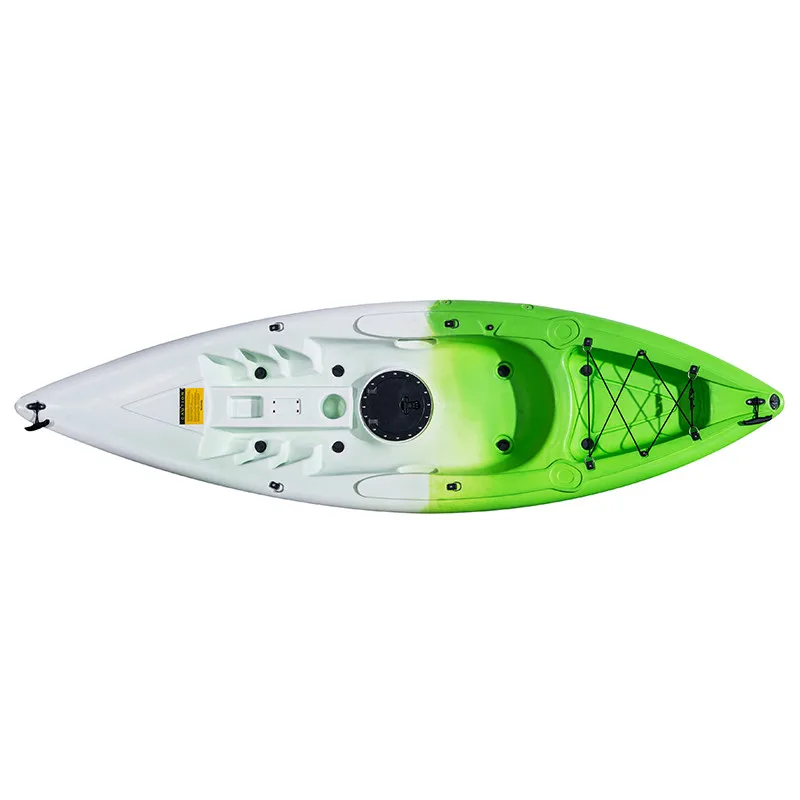 plastic boat rowing kayak single