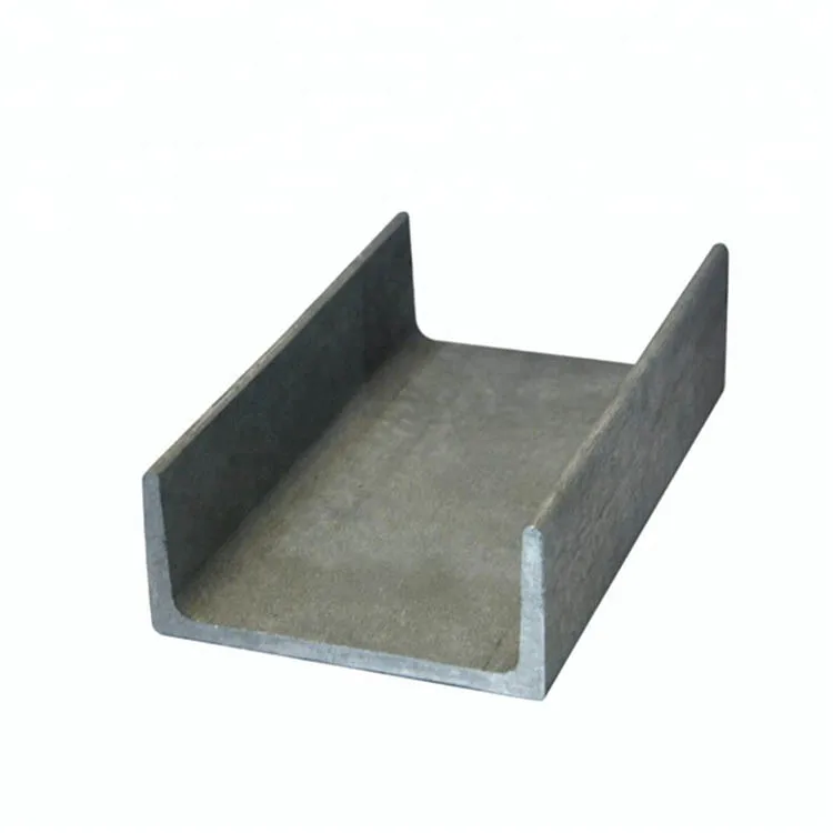 A36/SS400/Q235/JIS 100x50x3.8x6.0mm Standard C Channel Steel/U Channel Sizes