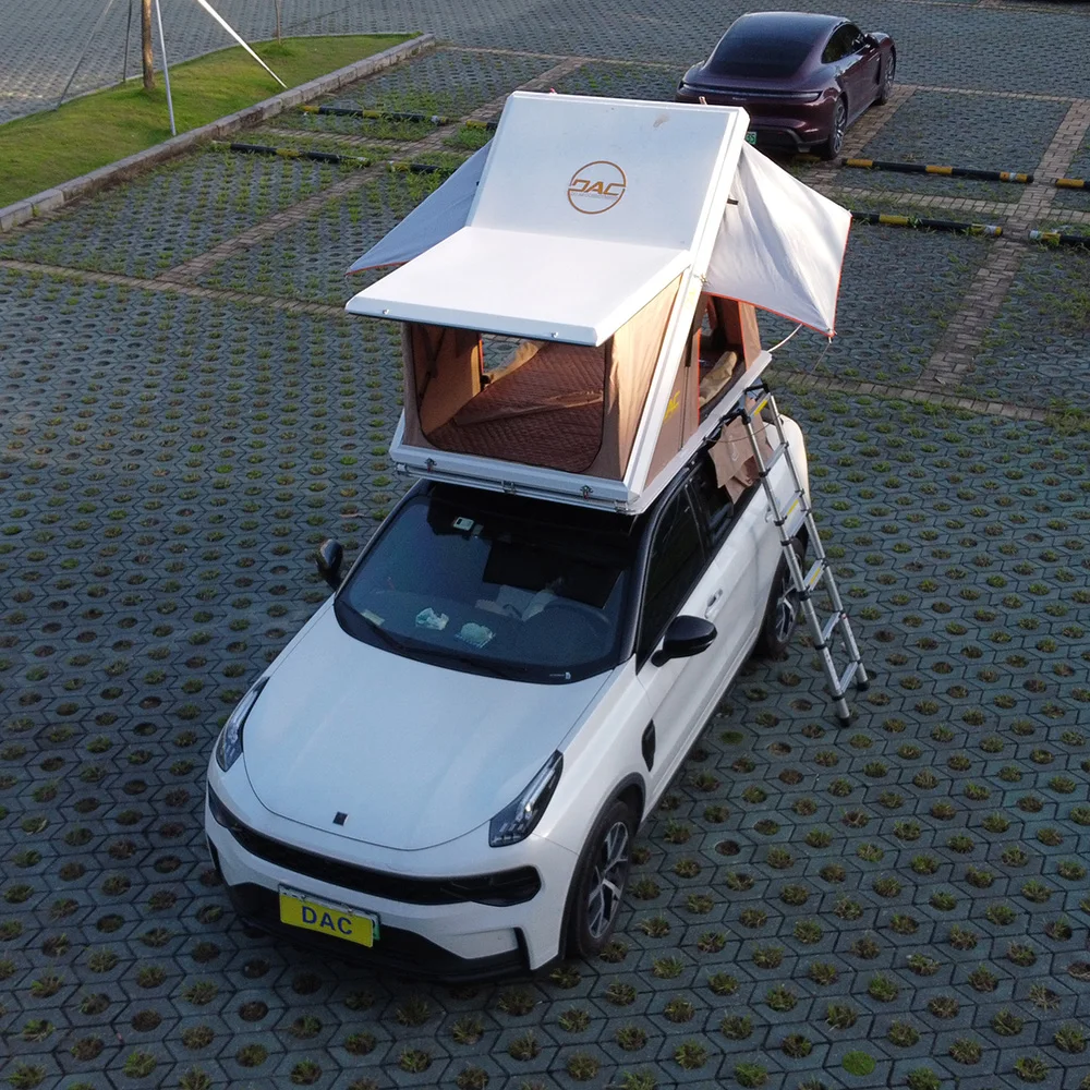 Waterproof Pop up Automatic Outdoor Hard Shell Camping Rooftop Tent For Vehicles