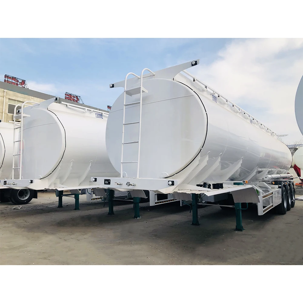 ZW Group 50 Cbm дизельное топливо танкер прицеп 35000- 550000L нефтяного топлива транспорт полуприцеп