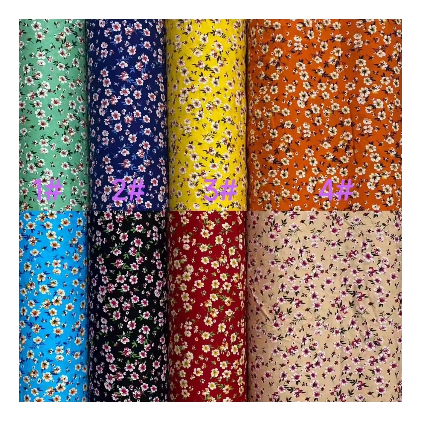 high quality of plotter sublimation printer on rayon fabrics 100% viscose 45s printing pattern on ready goods