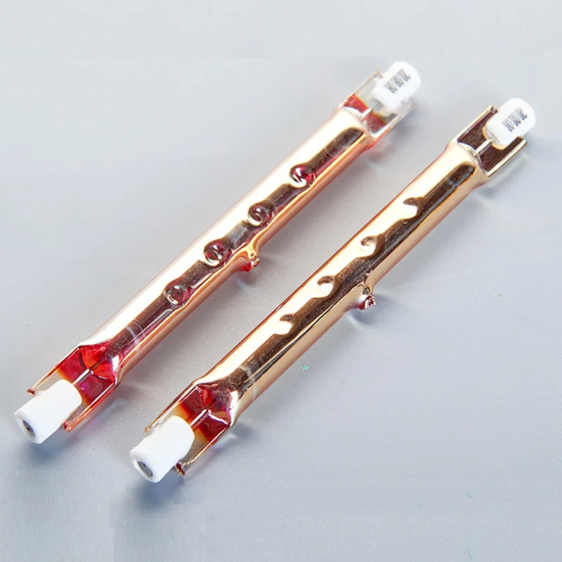 350W quartz short wave halogen heating IR Lamp For Industrial Heater