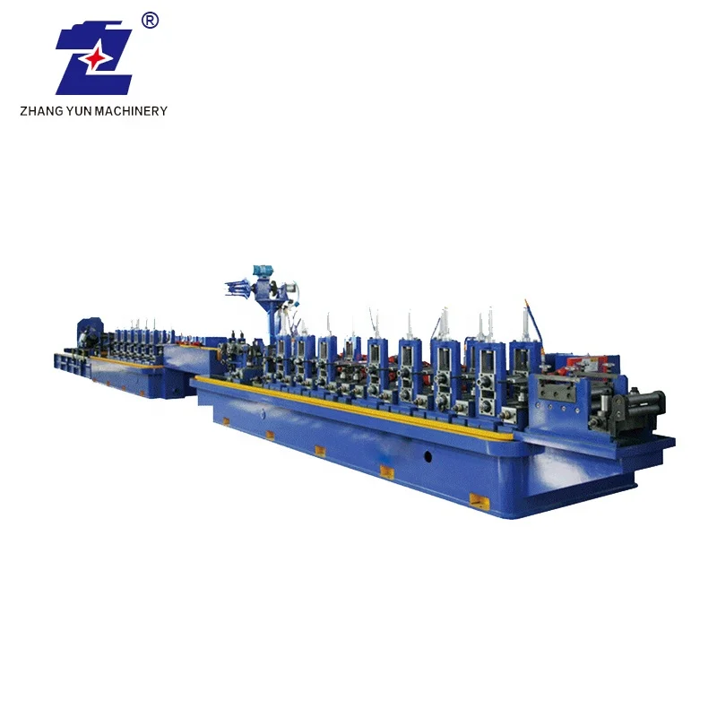 ZhangYun Stainless Steel Tube Square Pipe Roll Welading Making Forming Machinery Manufacturing for Sale