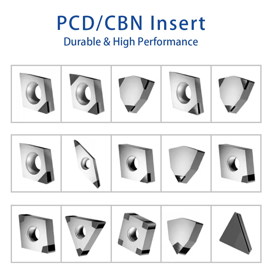 Nigel cnc cutting blade turning tool insert tool custom CNGA120402 PCBN insert CBN for lathe machining work processing