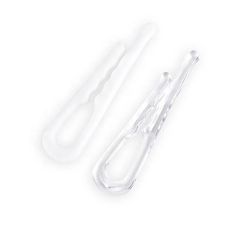 R-Shaped Transparent And Durable Plastic Crocodile Clip Shirt Folding Tie Socks Pants Fixed Clothing White And Transparent