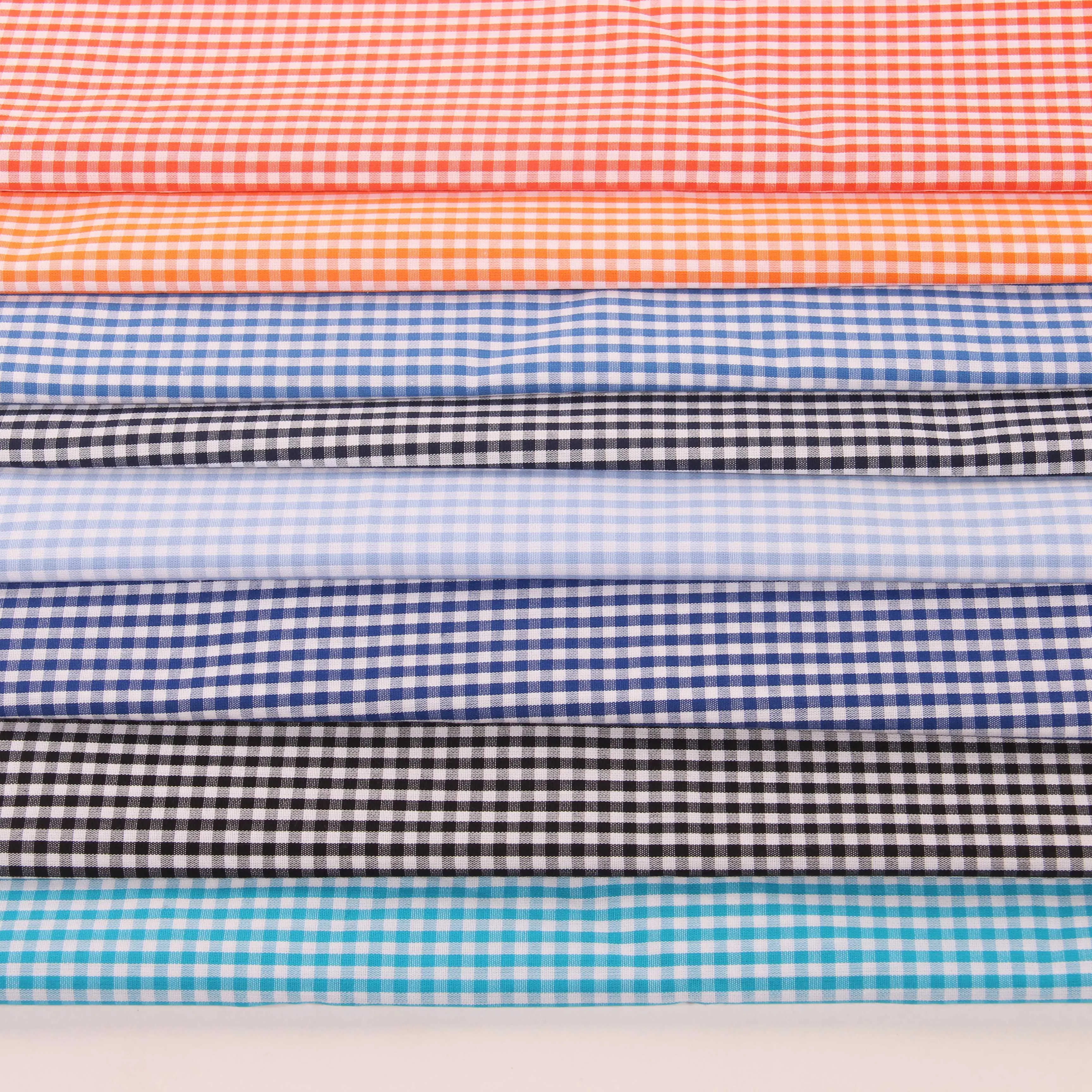100% cotton classic Chaoyang check series in stock yarn dyed fabric
