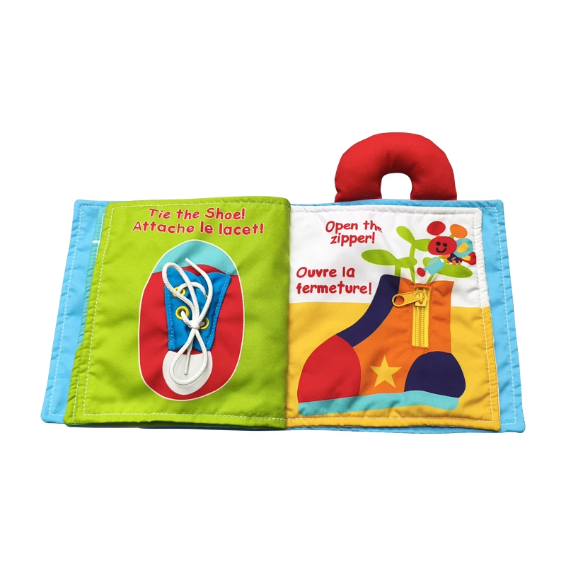 2024 New Arrival Early Education Cloth Books for Kids BABY Soft Material Cloth Book