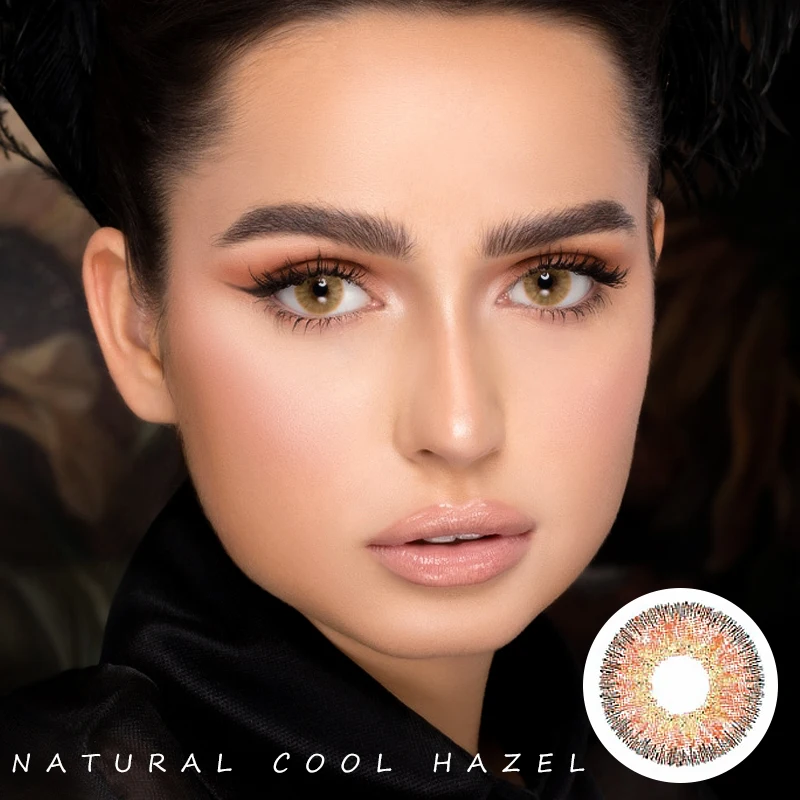 
Moonve 2021color contact lens white box with case pro color 