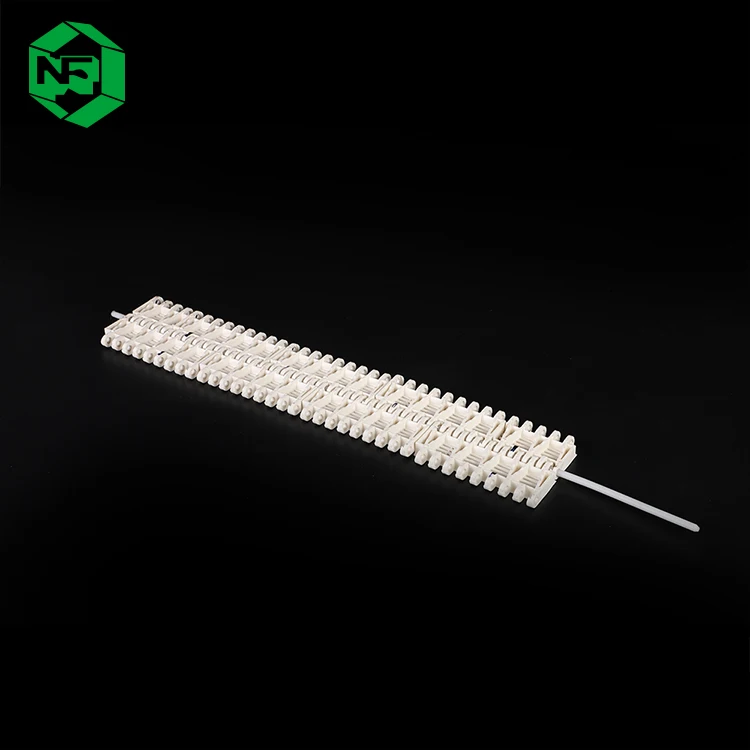
Logistics transportation equipment industry plastic transmission chain plate safe non-toxic conveyor chain plate parts 