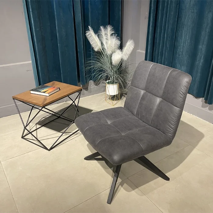 Top birch Wood various materials Wooden Top Wrought Iron Minimalist Office Home Living Room Furniture Luxury Coffee Table