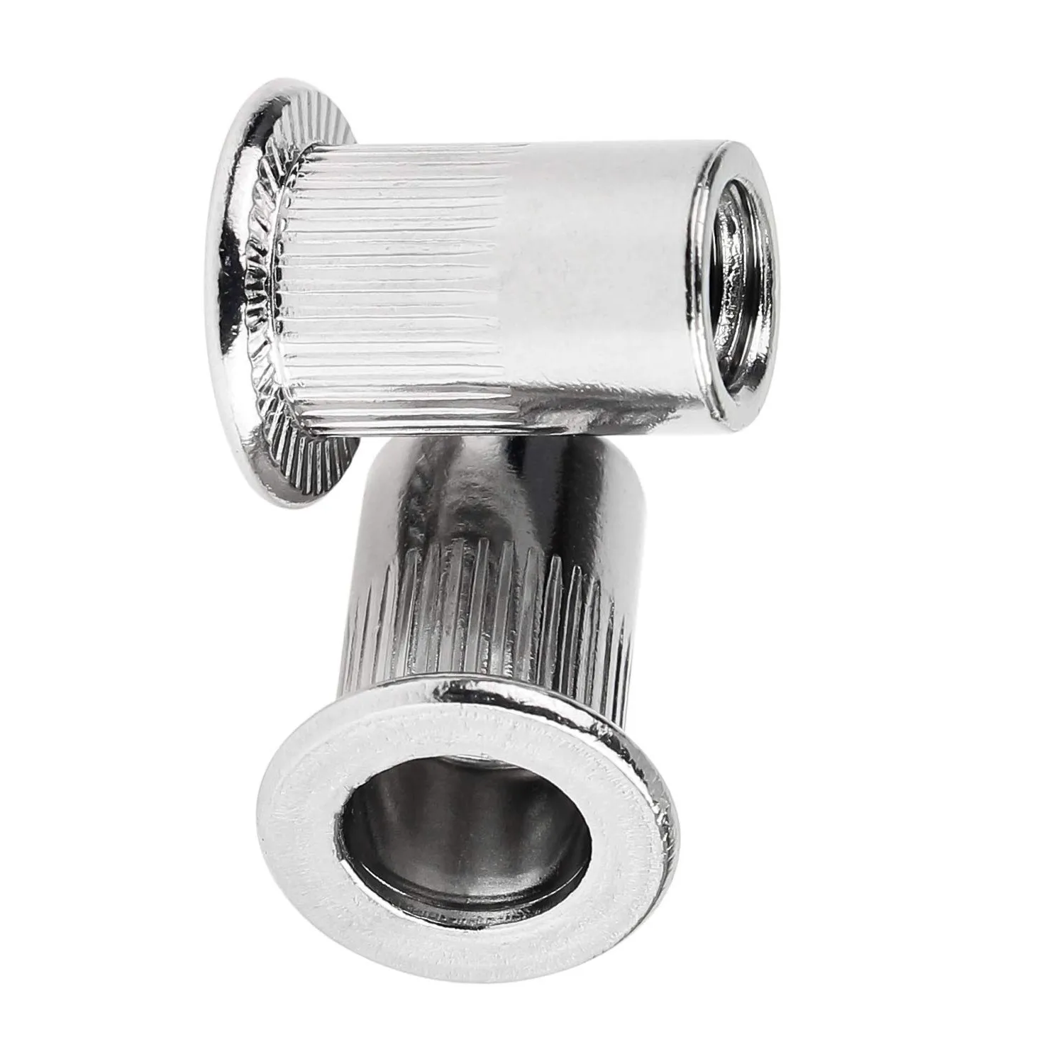 New Arrival Nut Round Solid Aluminium Rivet Flat Head Semi Tubular 3X17mm