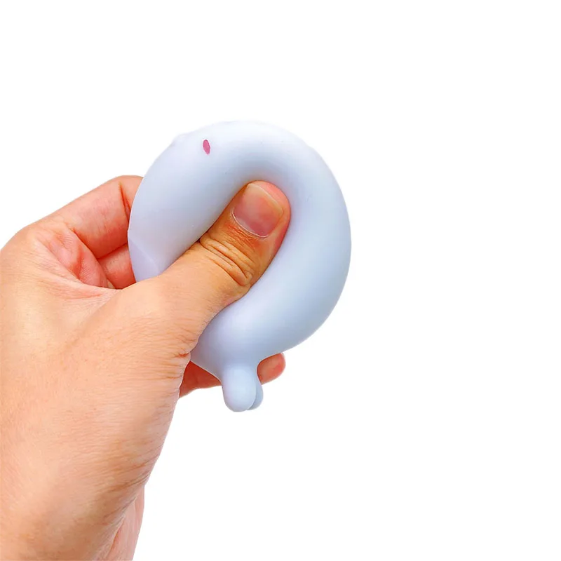 New Arrivals TPR Squeezing Sensory Gadget Autistic Kids Stress Relief Toys Small Kawaii Animal Mochi Squishy for Boys Girls