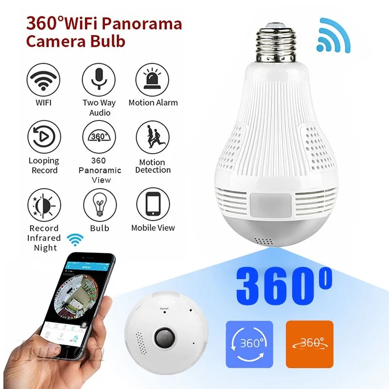 
Factory Price 1080P Panoramic IP CCTV Popular Lowest Price 1080P Panoramic IP CCTV With Night Vision Lamb hide camera monitor 