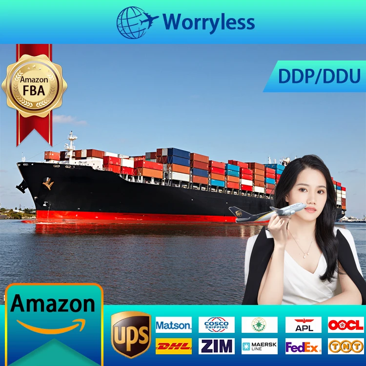 Around Service from China to USA Dropshipping Amazon/fba Cheapest Reliable Shipping agent All Ocean Freight  Door to Door