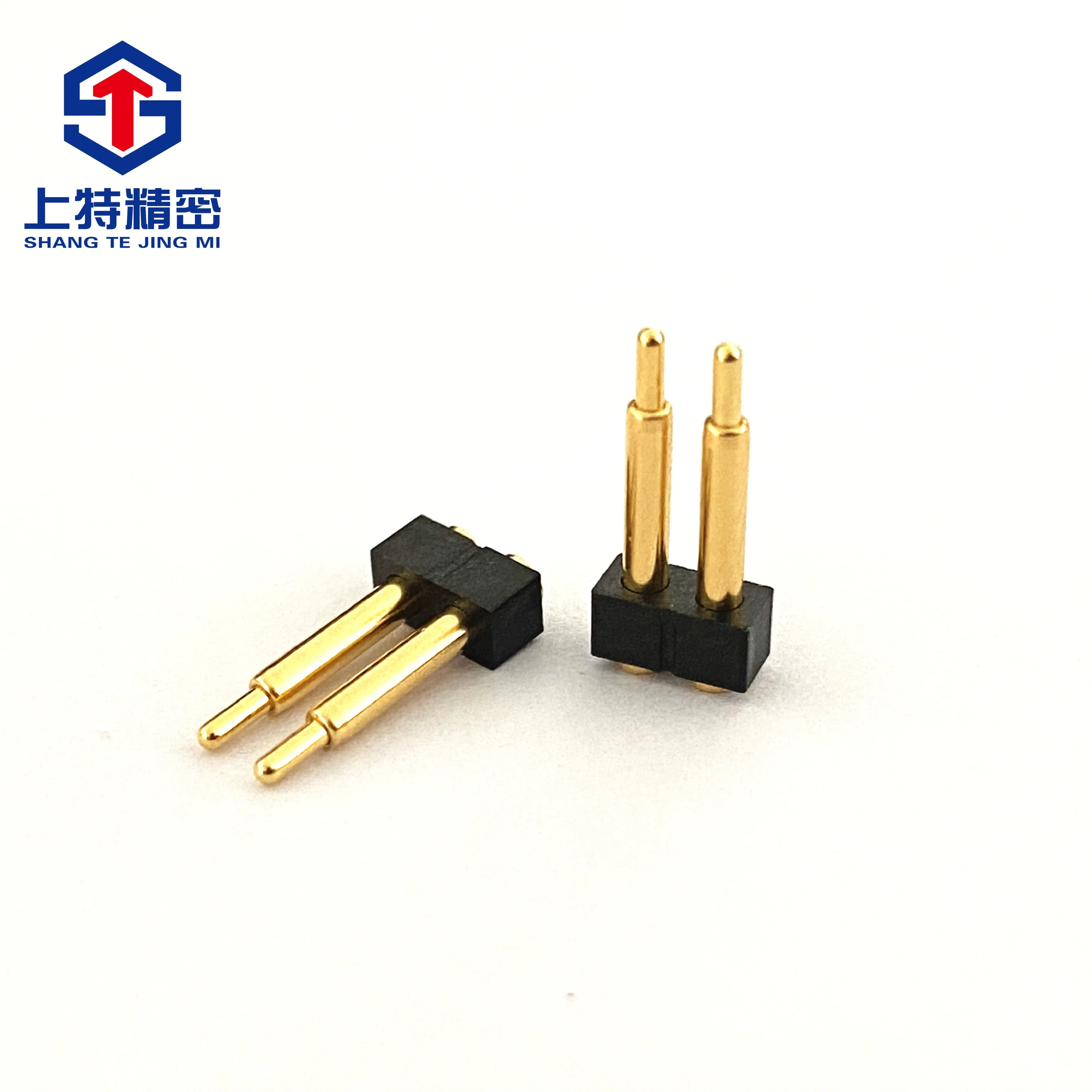 Custom Precision Machined Beryllium Copper Pogo contact pins for Connectors