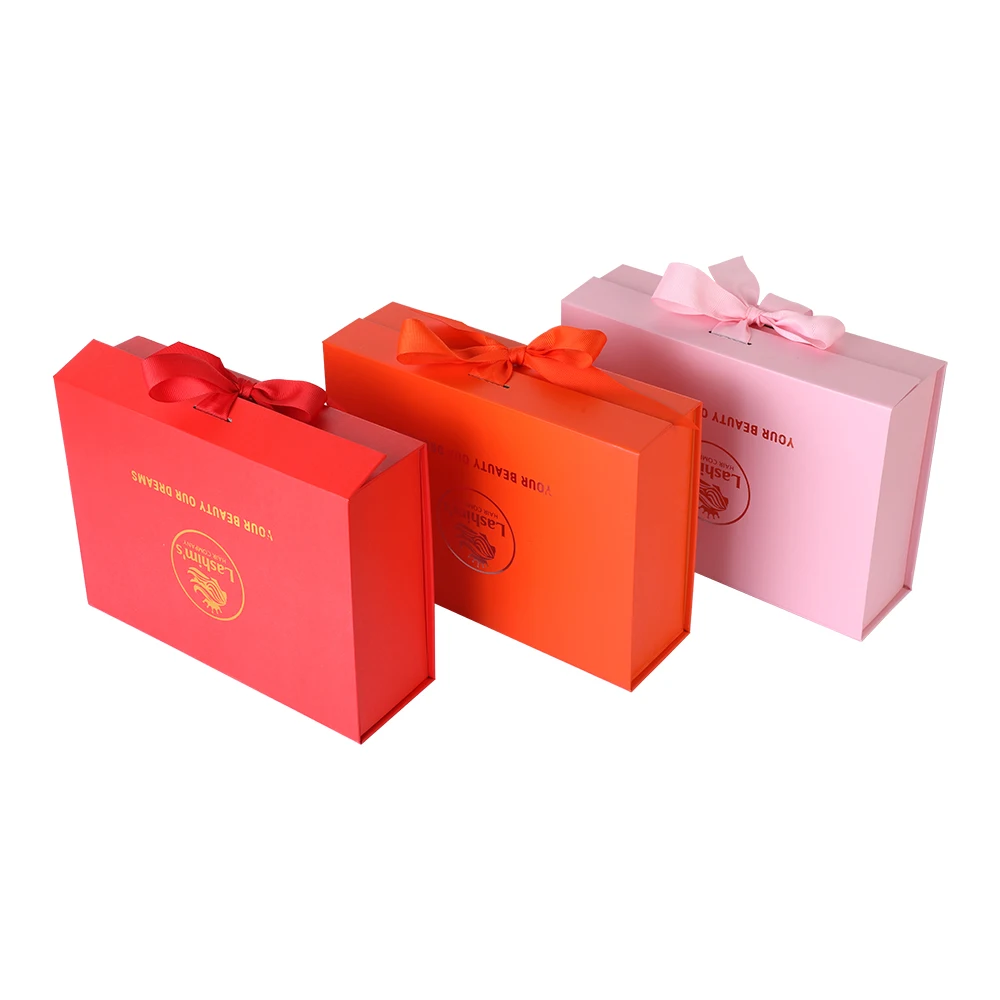Oem Low Price Foldable Magnetic Paper Gift Box Girls Party Dress With Gift Box