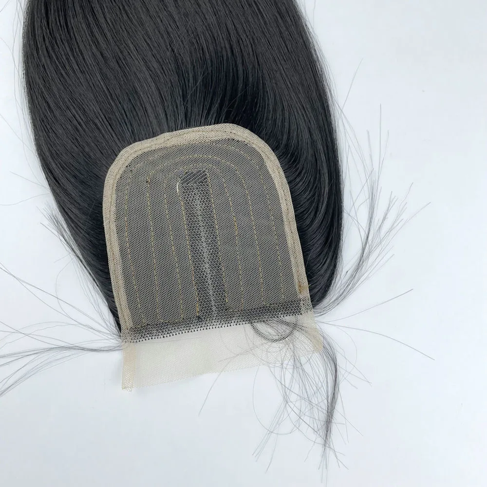 Heat Resistant Fiber 4 By 4 Yaki Straight Single Cheap Closure,STW Synthetic Hair 4*4 T Part Lace Closure Longer 24 Inch