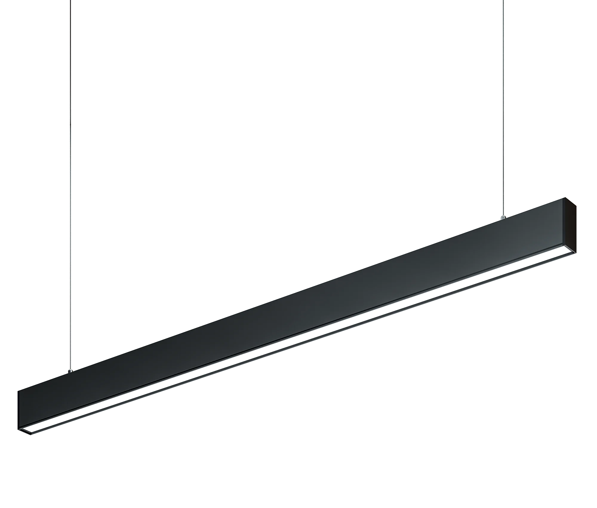 Modern simple linear tube LED creative long strip office corridor lamp for dining room kitchen