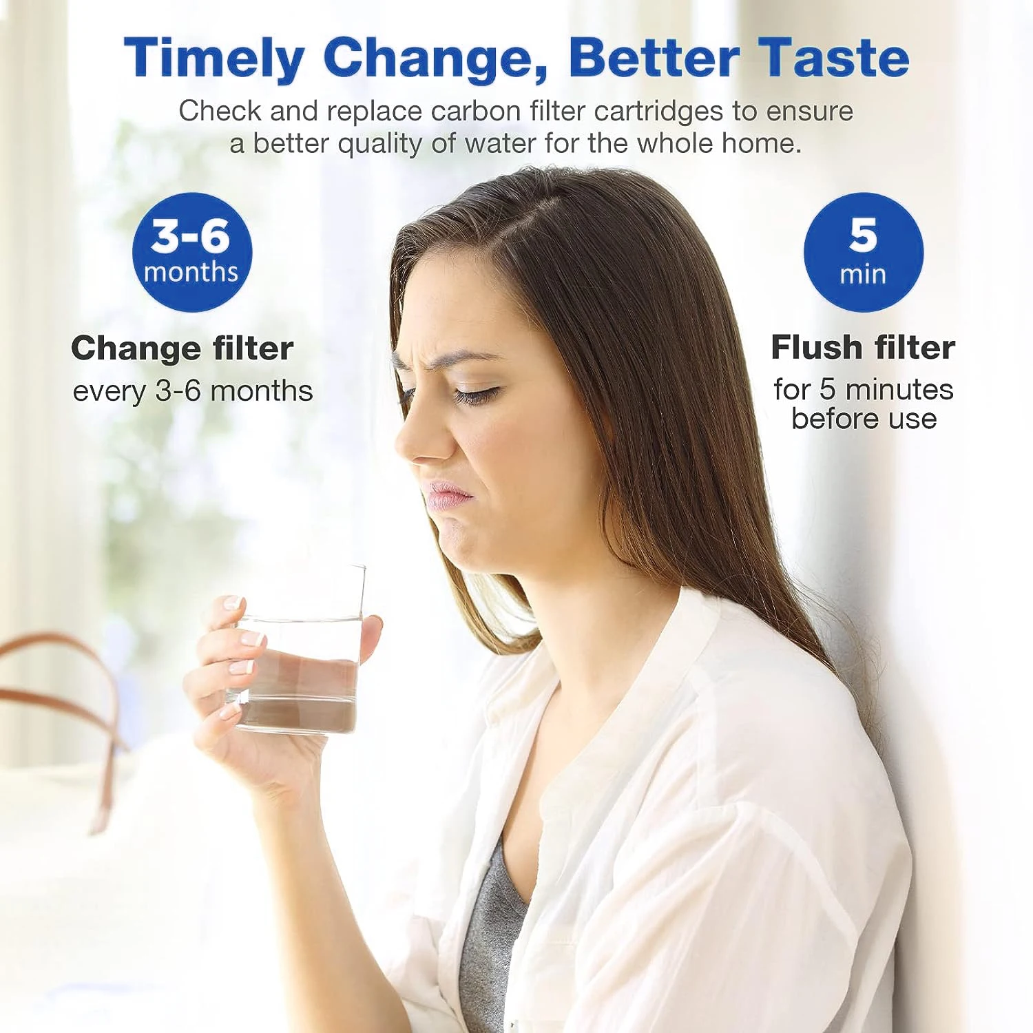 Activated Carbon Cto Filter Cartridge Active Carbon Tap Water Filter Ellement Activated Carbon Water Filter