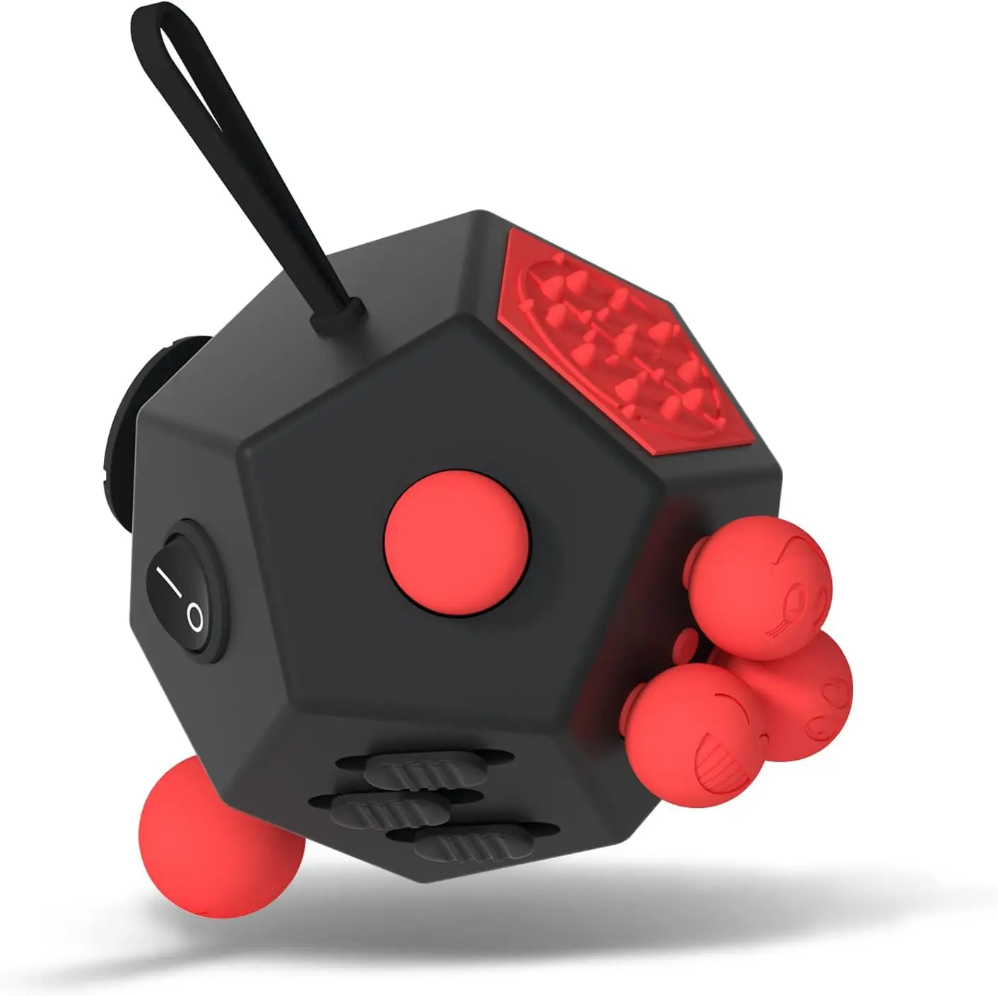 12-Side Fidget Toys Cube Relieves Stress and Anxiety Anti Depression Cube for Children and Adults with ADHD ADD OCD Autism