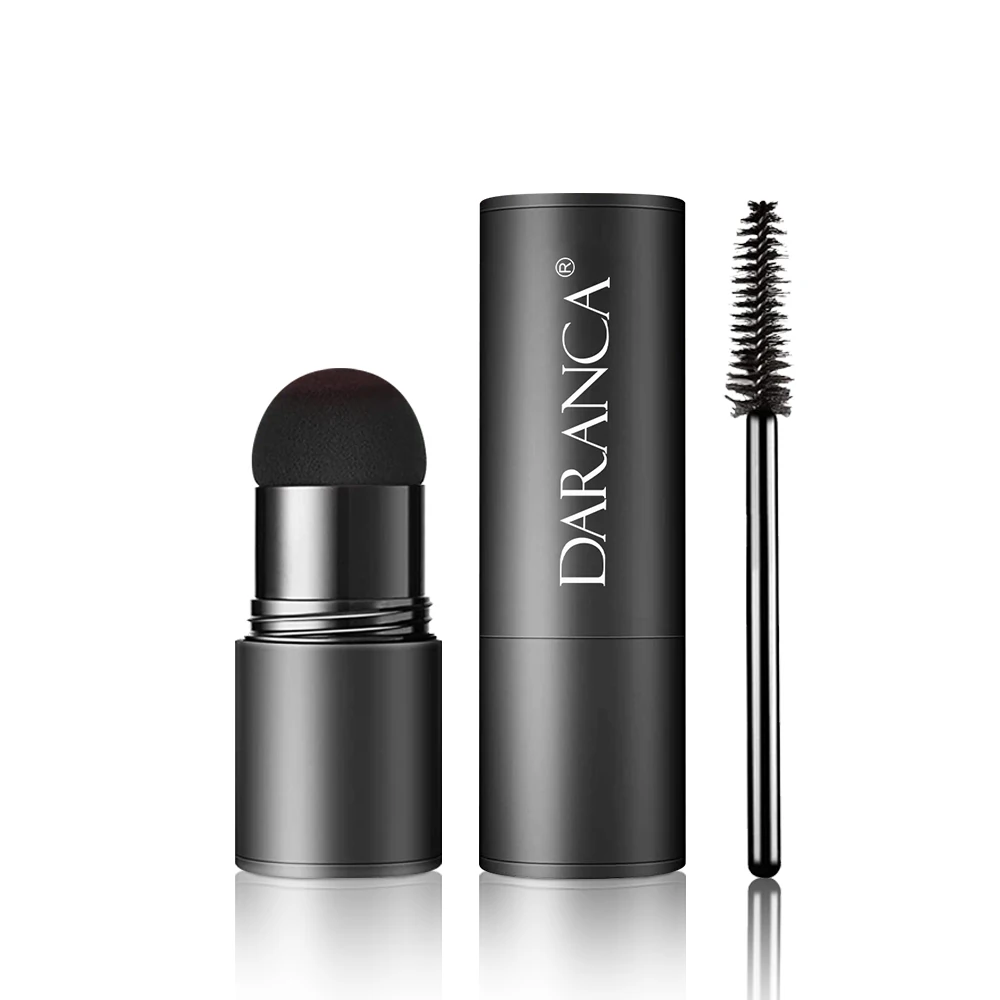 Stay Put All Day Long Wear Vegan Makeup Pomade Black Tint Shaping One Step Eyebrow Stamp Kit