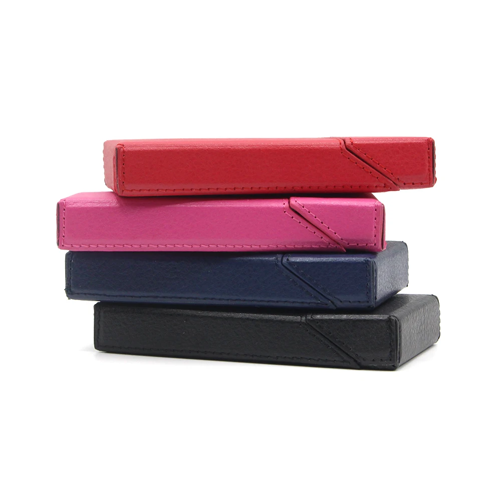 2020 Wholesale High Quality New Fashion Style Waterproof PU Touch Slim Cigarette Case Cover