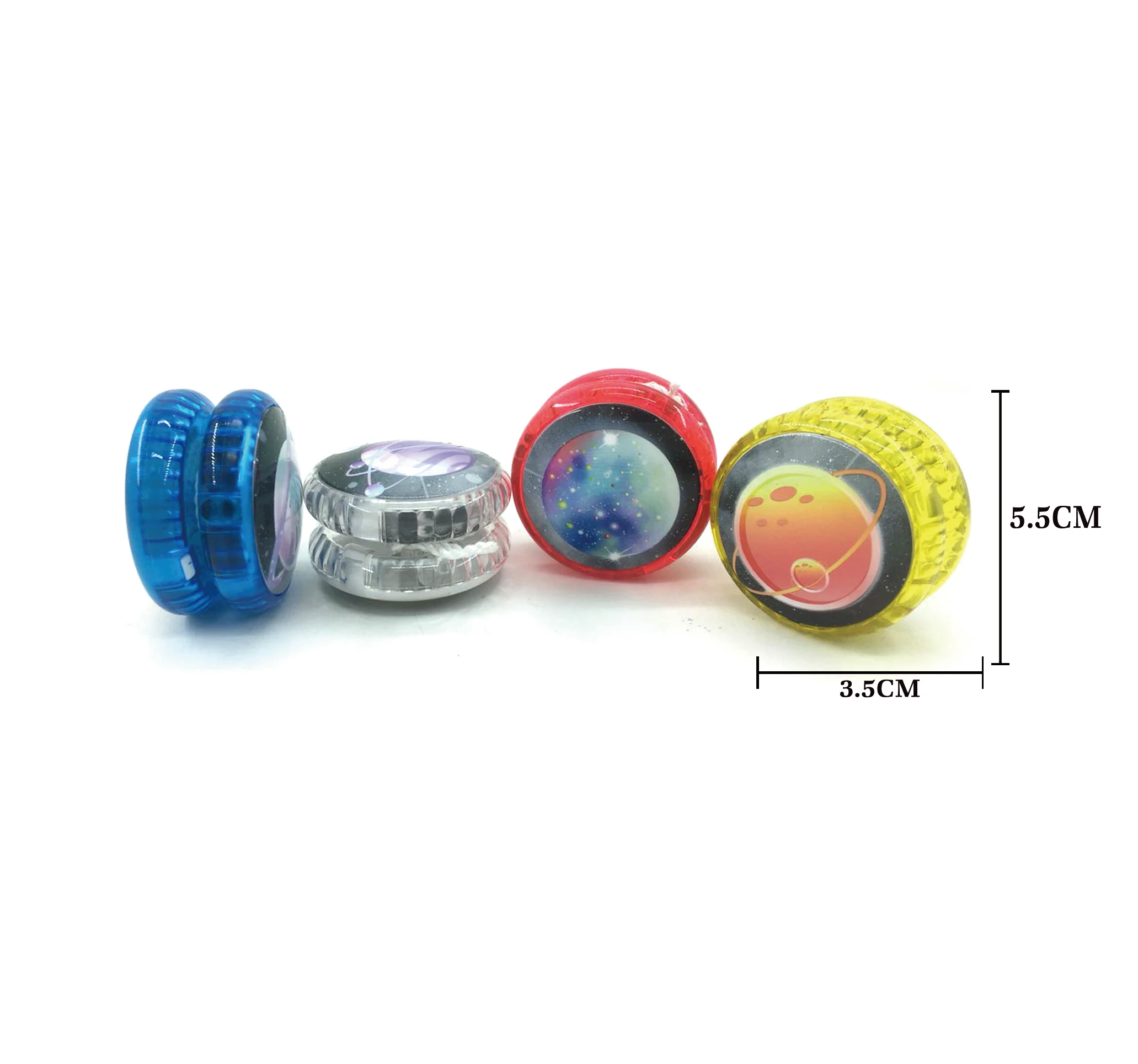 Customization Factory Direct LED Mini Yoyo Ball Starry Sky Style 1A Spoof toys Halloween For Children