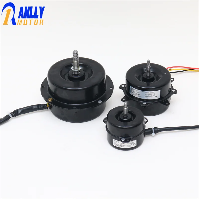 Good quality  Ranlly 2 Pole Capacitor Run Asynchronous  Ventilation Fan BLDC Motor