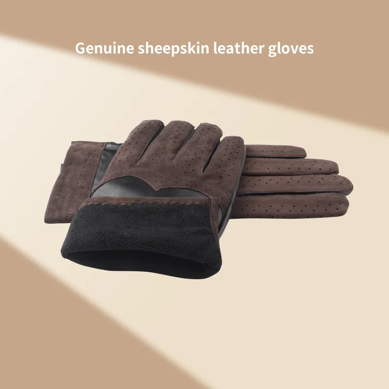 Driving Gloves for Men Manufacturer Winter Dress Gloves /fashion Glove /plian,plain Daily Life Custom Skin Tight Genuine Leather