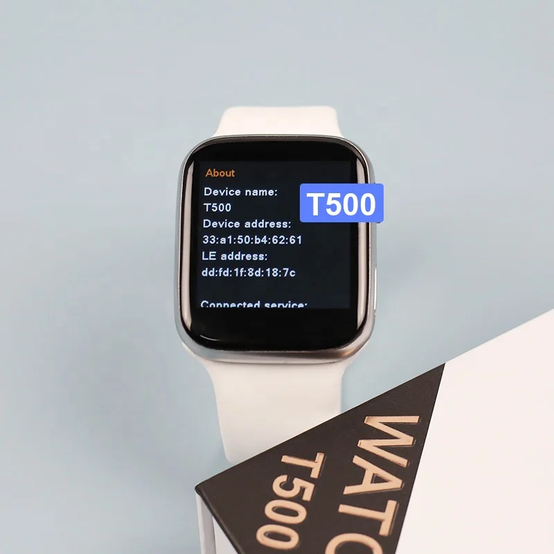 Заводская оптовая продажа, дешевые наручные 44 мм игровые Смарт-часы, сделано в Китае, контроль артериального давления, телефон, камера t500, оригинальные Смарт-часы