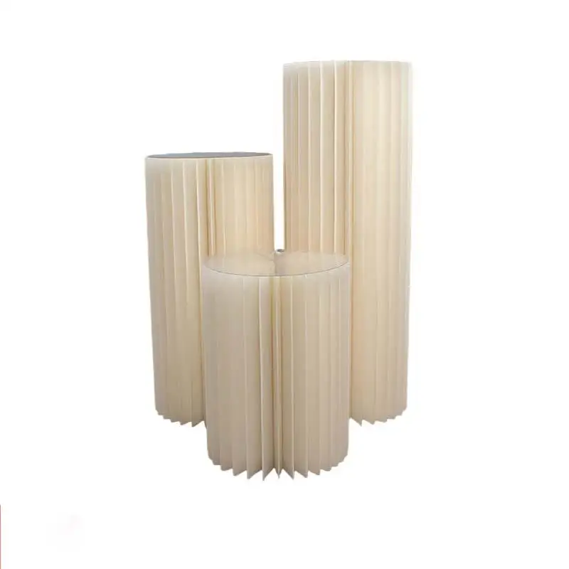 New Type Paper Folding Roman Column Creative Wedding Plinths Dessert Table Display For Wedding Party Events Decoration