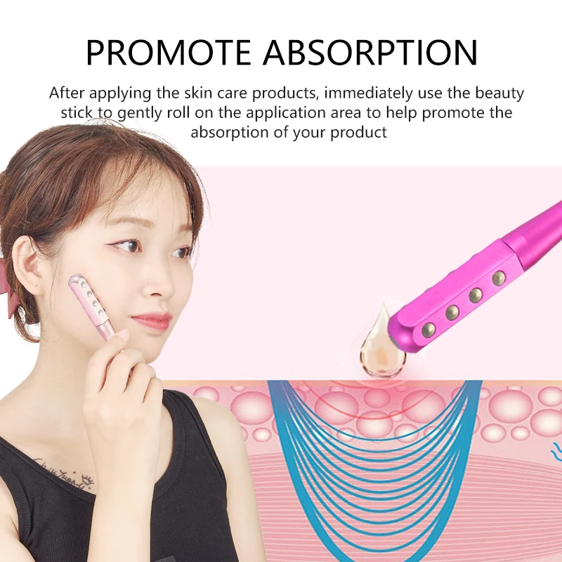 Hot-selling germaniums ball face beauty roller facial beauty massager can be processed germanium beads massage roller stone