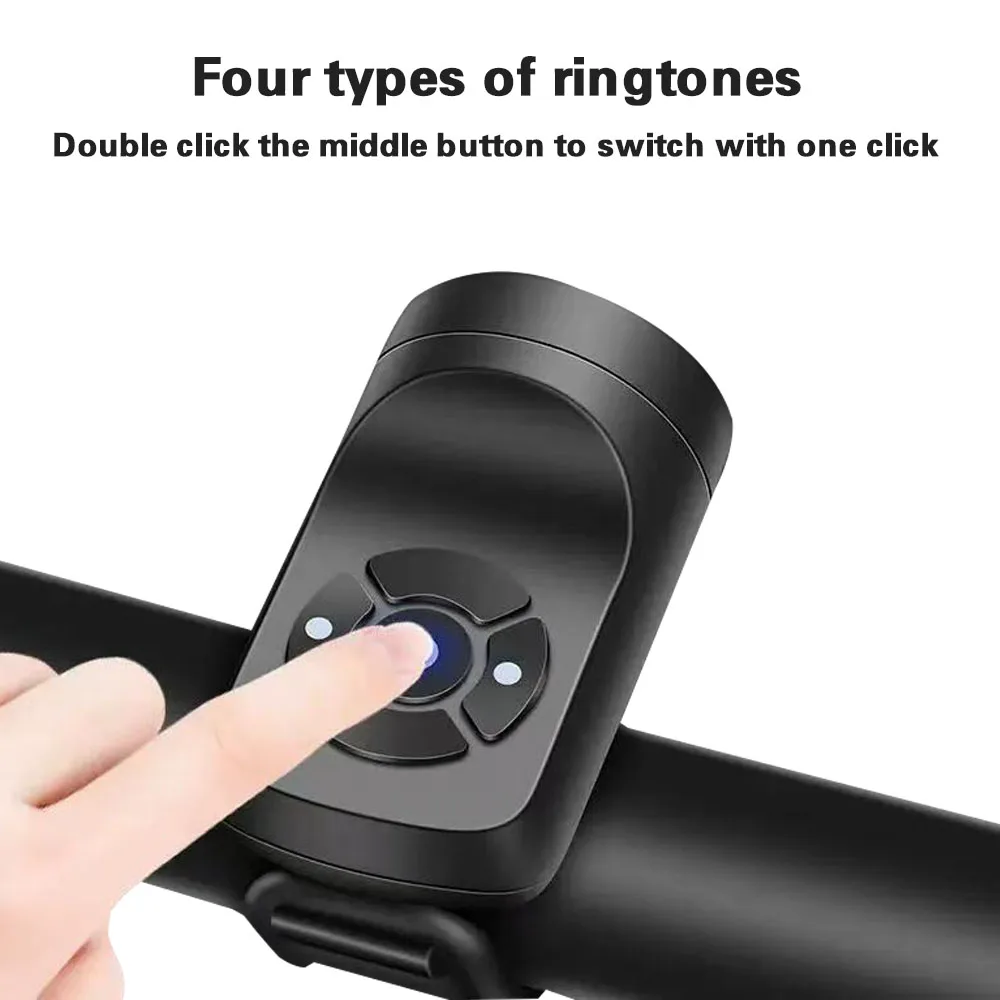 120db Bike Charging Horn Loud Bell Children Bike Riding Cycling Electric Bell Horn Loud Bicycle Horns Bike Bells