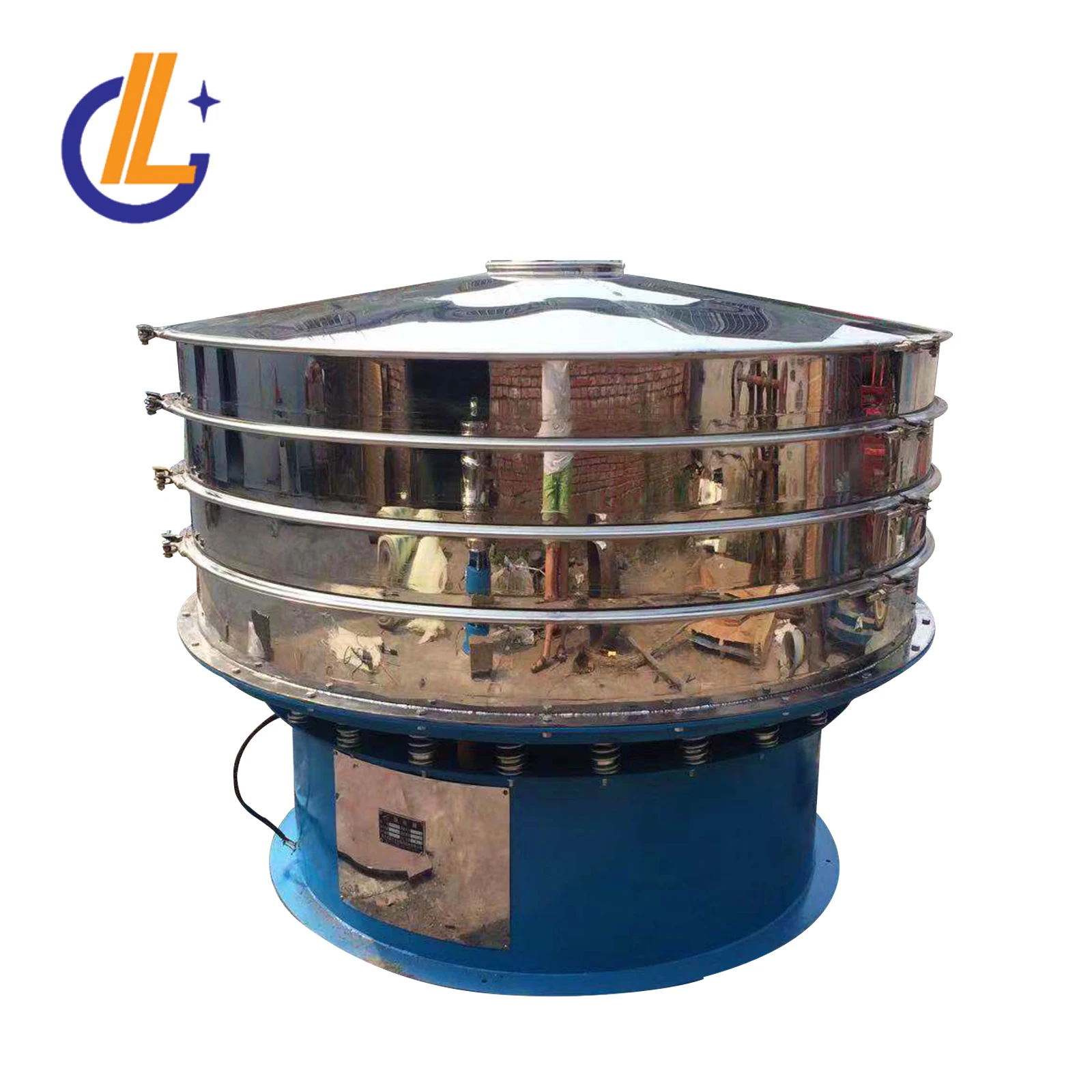 Circular vibrating screen vibrating sieve screening equipment for sand