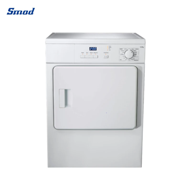 Electric household tumble heat pump clothes dryer