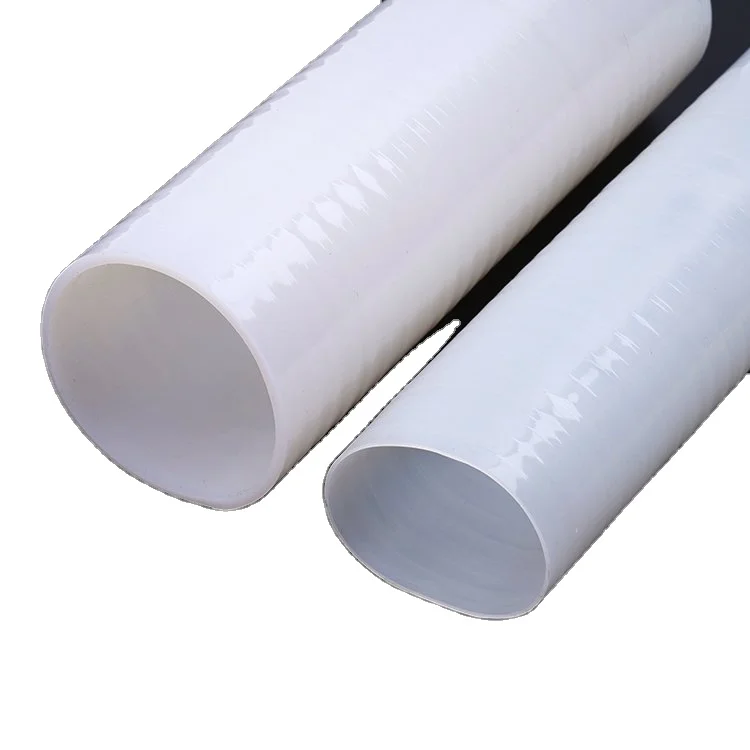 Large diameter Silicone rubber tube flexible Silicone rubber hose high transparent thin wall silicone tube