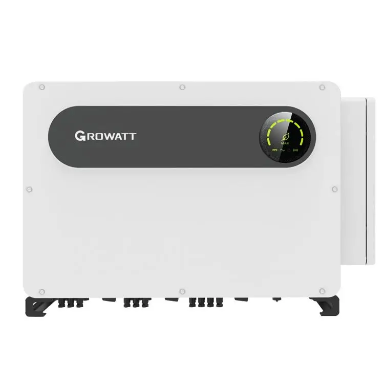 Growatt Max Series 100kw Big Capacity Pv Power Inverter 120kw 125KW On Grid Inverter For Commercial Use