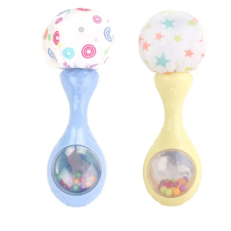 Baby Rattle Infant Shaking Jingle Stick  Newborn Musical instrument Toy 0-6 months baby noise making Education toys