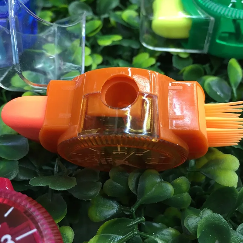 Factory direct supply watch shape pencil sharpener pen planer brush eraser pencil sharpener three-in-one combination wholesale