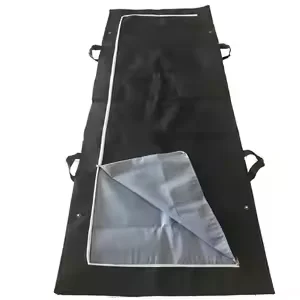 Non-Woven and PE Leakproof 6-Handles Adult Corpse Cadaver Body Bag for Dead Bodies