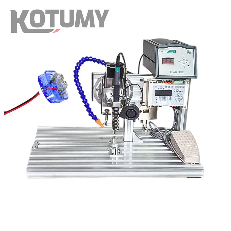 220V/110V Semi Automatic LED Strip Soldering Station Auto USB Wire Connector Soldering Data Cable Machine